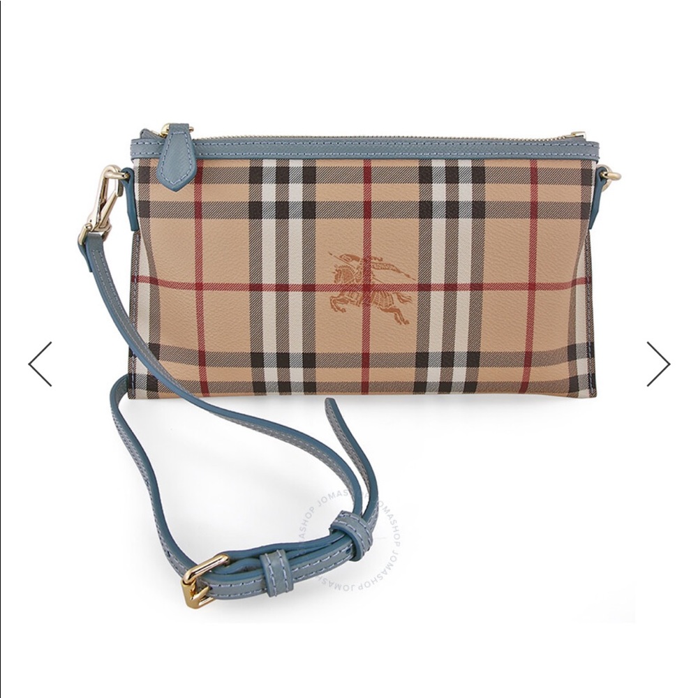 Burberry Peyton Haymarket Crossbody Bag
